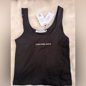 Calvin Klein Jeans Black Women's Tank Top